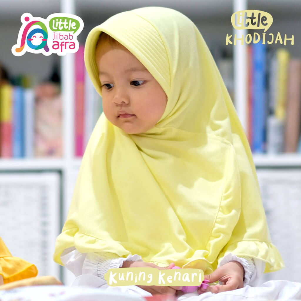 Jilbab Anak JAFR - Little Khodijah 18 Kuning Kenari